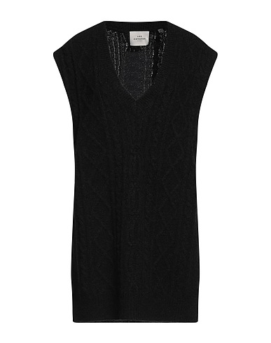 LES COYOTES DE PARIS Vestiti Nero 36% Nylon, 33% Acrilico, 13% Lana, 13% Lana mohair, 5% Elastan
