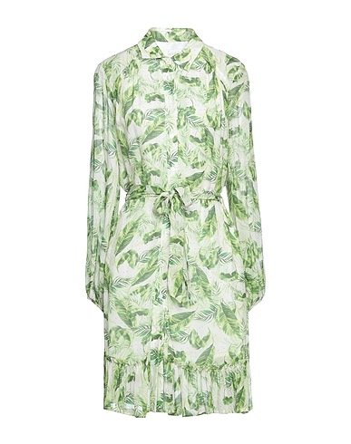 JADICTED Shirt dress Green 100% Viscose