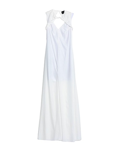 MARC ELLIS Long dress White 100% Polyester