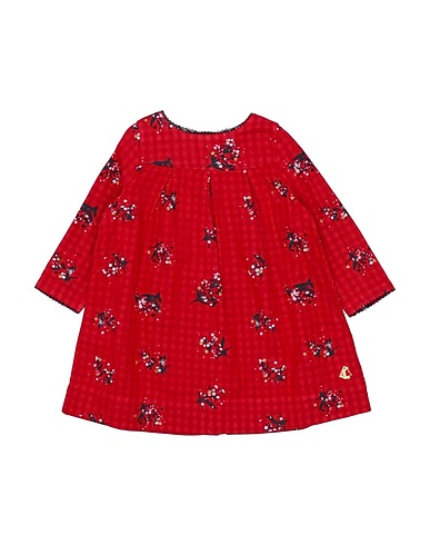 PETIT BATEAU Vestido para bebé  Red 100% Cotton