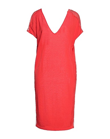 REBEL QUEEN by LIU •JO Short dress Coral 80% Viscose, 20% Polyamide