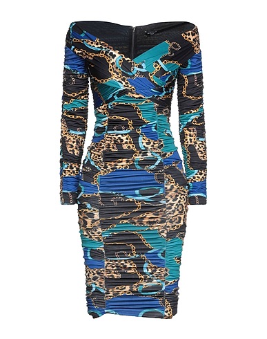 MARCIANO by GUESS Midi dress Black 95% Polyester, 5% Elastane