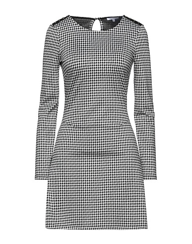 PATRIZIA PEPE Short dress Black 74% Viscose, 22% Polyamide, 4% Elastane