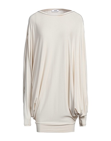 JIJIL Vestito corto Beige 96% Viscosa, 4% Elastan