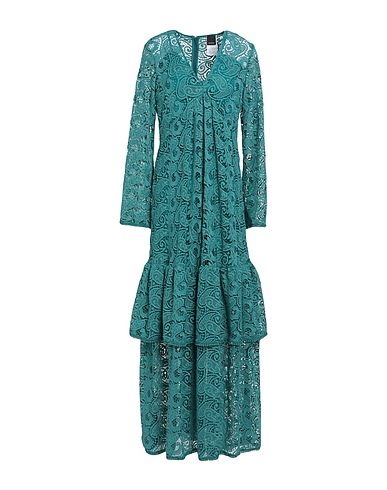 PINKO Long dress VERDE SMERALDO 100% Polyester