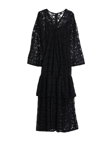PINKO Long dress Black 100% Polyester