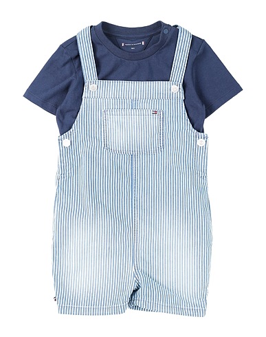 TOMMY HILFIGER Strampelanzug für Babys Blau 68% Organische Baumwolle, 29% Polyester, 3% Elastan