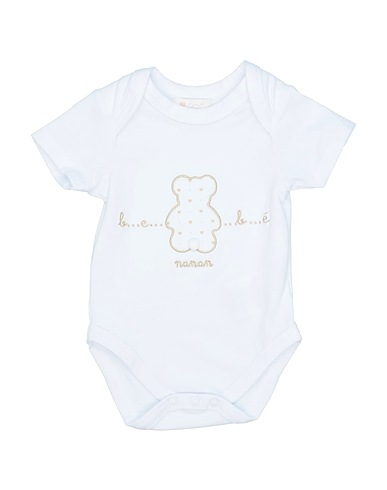 NANÁN Baby bodysuit White 95% Cotton, 5% Elastane
