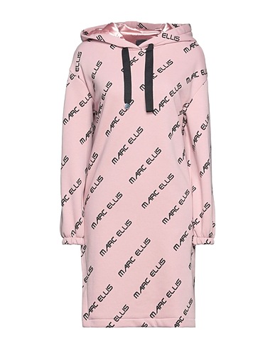 MARC ELLIS Short dress Antique rose 75% Cotton, 25% Polyester