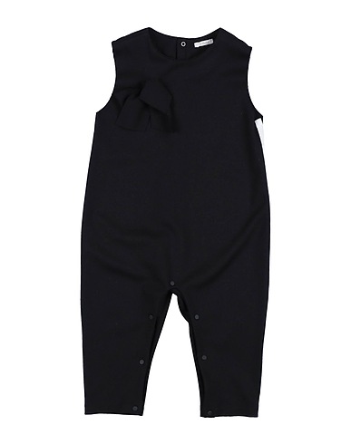 LE BEBÉ Baby jumpsuit  Black 69% Viscose, 26% Polyamide, 5% Elastane