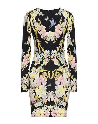 JUST CAVALLI Sheath dress Black 100% Viscose