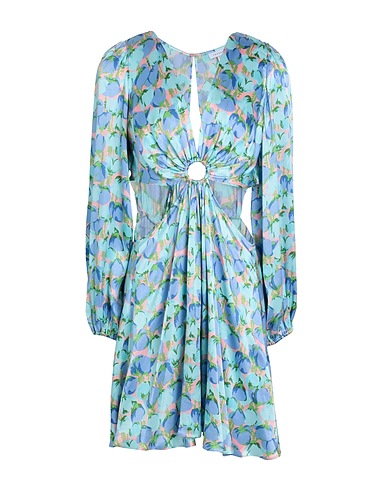 TOPSHOP Short dress Sky blue 100% Viscose