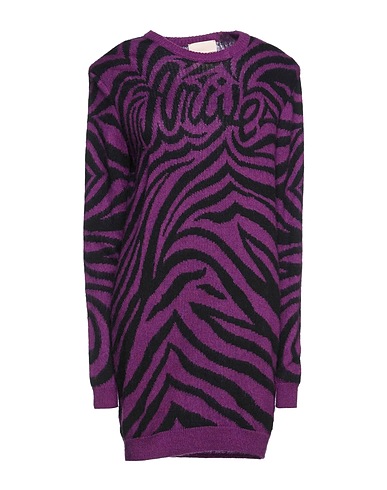 ANIYE BY Short dress Mauve 56% Acrylic, 18% Polyamide, 14% Wool, 8% Mohair wool, 4% Alpaca wool