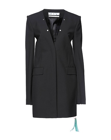 OFF-WHITE™ Blazer dress Black 53% Polyester, 43% Virgin Wool, 4% Elastane