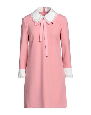 REDValentino Short dress Blush 80% Polyester, 14% Viscose, 6% Elastane, Cotton