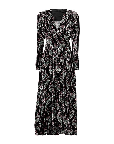 ISABEL MARANT Long dress Black 82% Viscose, 18% Silk