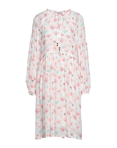 HEMISPHERE Midi dress Ivory 100% Viscose