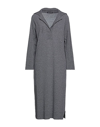 PDR PHISIQUE DU ROLE ニットドレス グレー ウール 85% / カシミヤ 15%