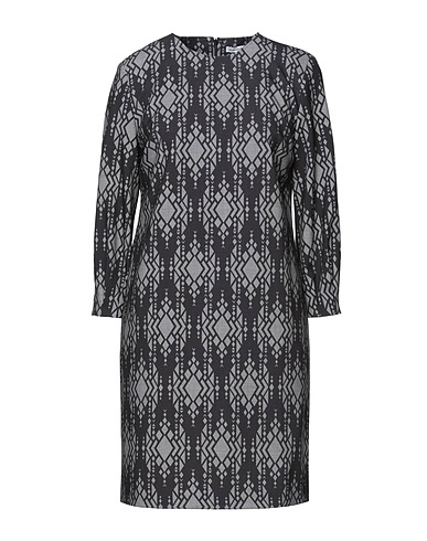 CAMICETTASNOB Vestito corto Nero 86% Poliestere, 9% Viscosa, 5% Elastan