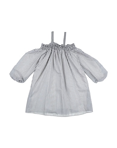 BRUNELLO CUCINELLI Dress Grey 76% Cotton, 24% Silk, Ecobrass