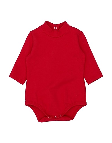 Y-CLÙ Baby bodysuit Red 95% Cotton, 5% Elastane