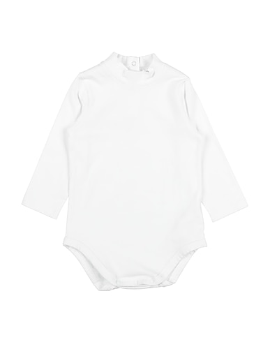 Y-CLÙ Body Baby Bianco 95% Cotone, 5% Elastan