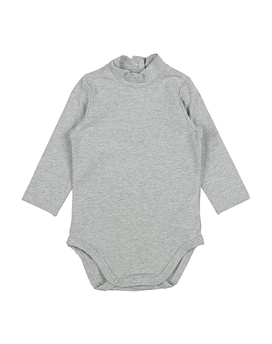 Y-CLÙ Body Baby Grigio 95% Cotone, 5% Elastan