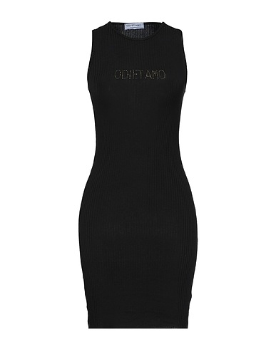 ODI ET AMO Tubino Nero 100% Cotone