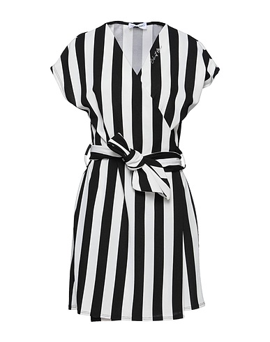 ODI ET AMO Short dress Black 95% Polyester, 5% Elastane