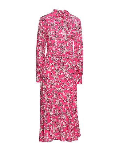 MARANT ÉTOILE Midi-Kleid Fuchsia 100% Viskose