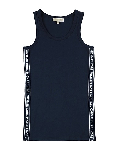 MICHAEL KORS KIDS Dress Midnight blue 100% Cotton