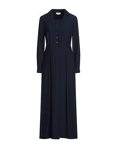 BALLANTYNE Midi dress Midnight blue 55% Viscose, 45% Acetate
