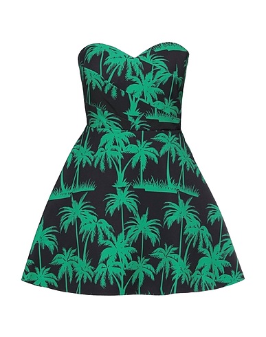 ODI ET AMO Short dress Green 88% Polyester, 12% Elastane