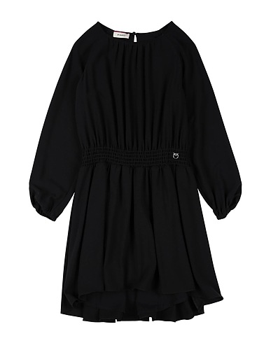 PINKO UP Hemdkleid Schwarz 98% Polyester, 2% Elastan