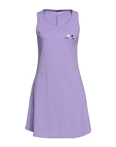 ODI ET AMO Short dress Lilac 100% Cotton