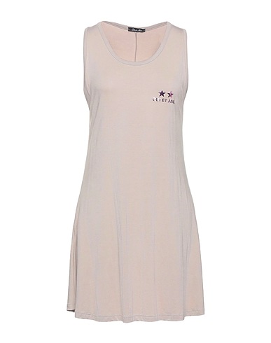 ODI ET AMO Short dress Light grey 100% Cotton