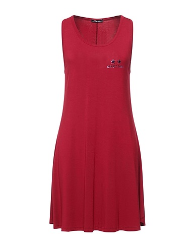 ODI ET AMO Short dress Burgundy 100% Cotton