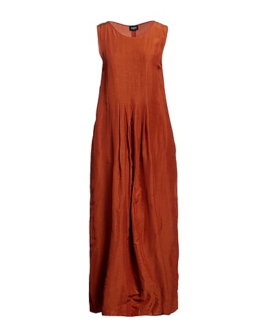 EMME by MARELLA Robe longue Rouille 59% Viscose, 41% Lin
