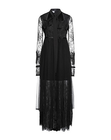 ODI ET AMO Long dress Black 98% Polyester, 2% Elastane