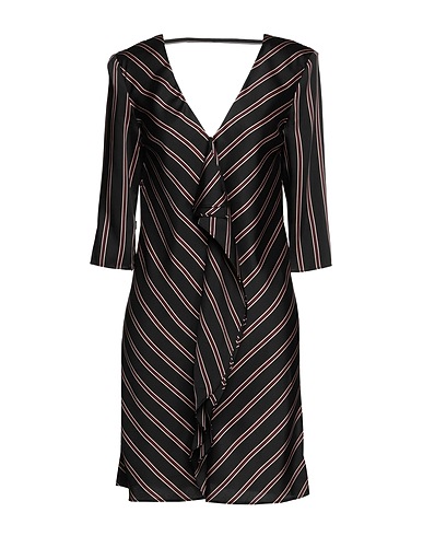 LIU •JO Kurzes Kleid Schwarz 100% Polyester