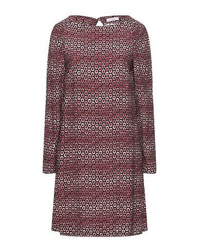 ANNIE P. Short dress Black 100% Viscose