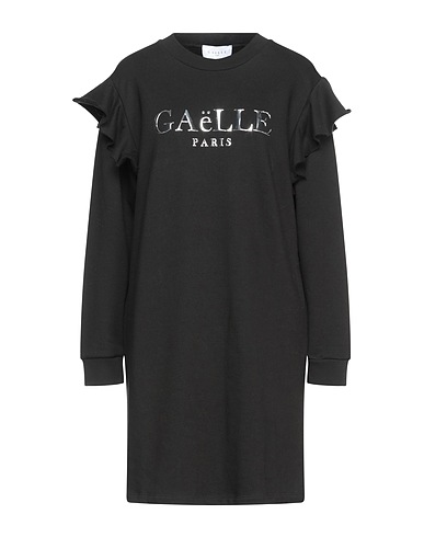 GAëLLE Paris Short dress Black 100% Cotton