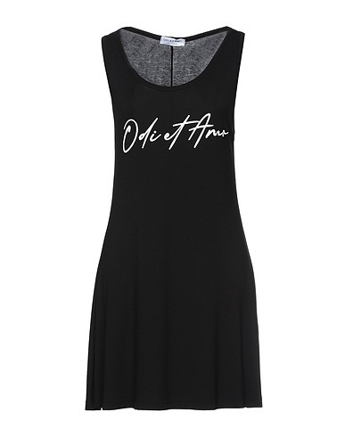 ODI ET AMO Short dress Black 100% Cotton