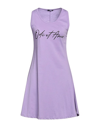ODI ET AMO Short dress Lilac 100% Cotton