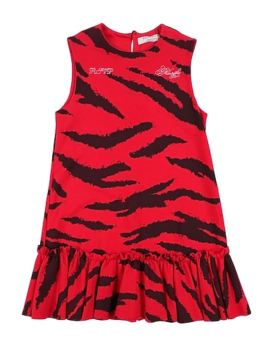 PHILOSOPHY di LORENZO SERAFINI Платье KIDS Красный 95% Хлопок, 5% Эластан