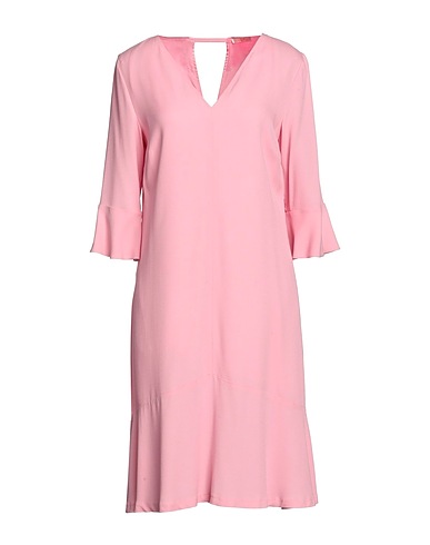SEVENTY VENEZIA Kurzes Kleid Rosa 70% Acetat, 30% Viskose