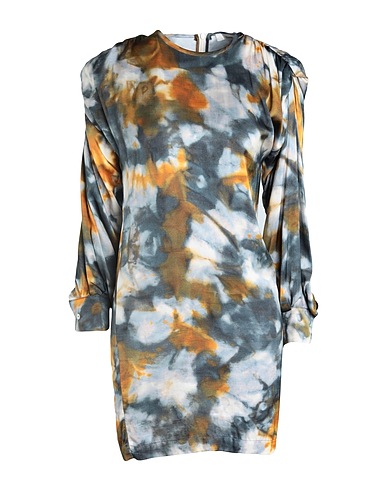 SUOLI Short dress Slate blue 100% Viscose