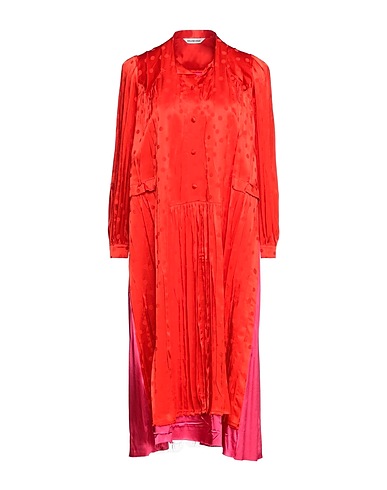 BALENCIAGA Midi dress Red 100% Viscose