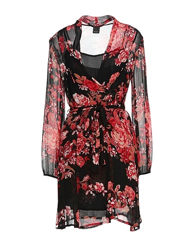 PINKO Short dress Black 100% Polyester