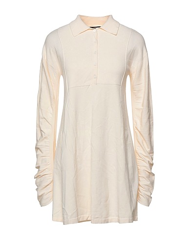 ACTITUDE by TWINSET ミニワンピース・ドレス アイボリー レーヨン 62% / ポリエステル 38%